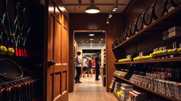 Découvrez l'équipement squash idéal dans notre boutique