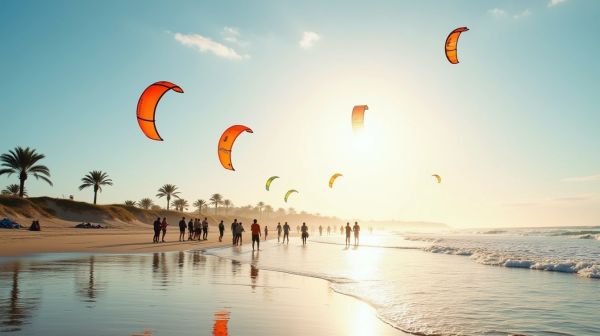 École de kitesurf à Montpellier : cours adaptés à tous les niveaux