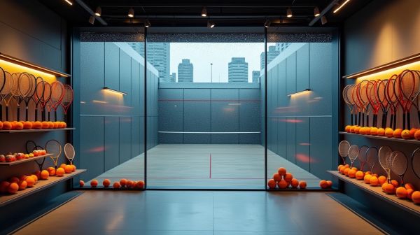 Votre boutique de squash pour un équipement adapté